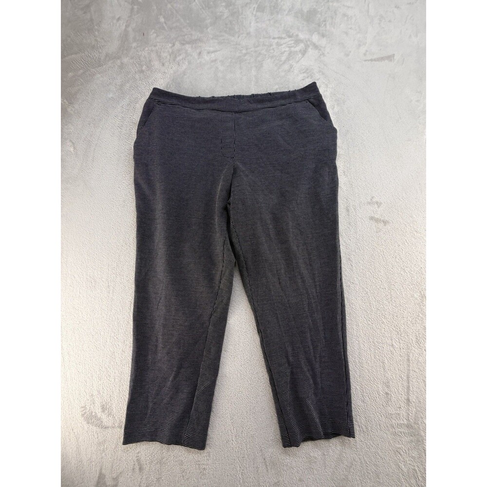 Nine West Pull On Crop Pants Stretch Elastic Waist Pant XXL Stretch Casual